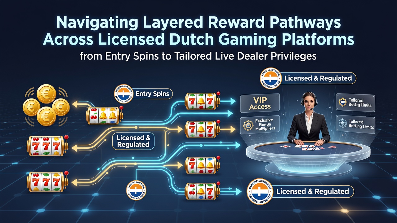 Overzicht van beloningsstructuren in Nederlandse online casino's met spins en live dealer elementen